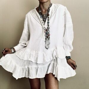 Free People Satchi Mini Dress L